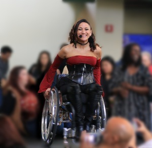 Auti Angel gives a wheelchair dancing performance at the 13th Annual Aquarium of the Pacific's Festival of Human Abilities. Photo courtesy of the Aquarium of the Pacific.